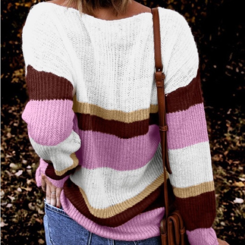 This Time Around Colorblock Sweater - Picture 3 of 4